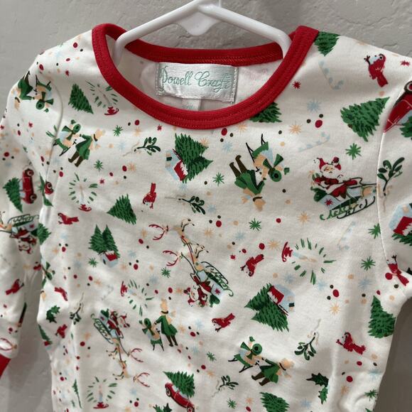 NWT Powell Craft Christmas Long John Pajamas - Picture 3 of 8